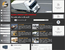Tablet Screenshot of globalfreight-lb.com